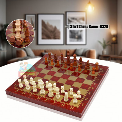 3 in 1 Chess Game : 8328